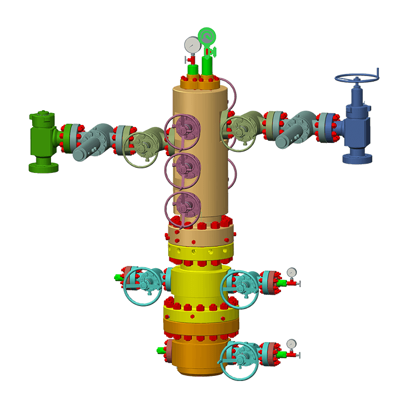 Wellhead és X-mas fa Assy